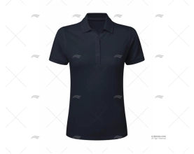 POLO PIQUE FEMME BLEU L