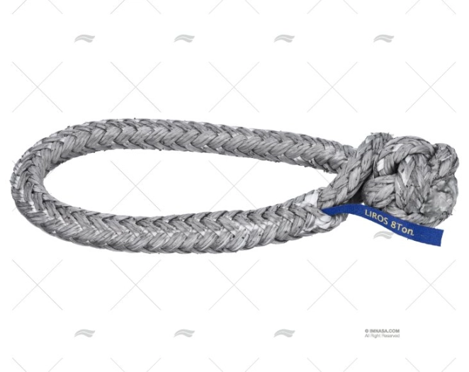 GRILLO TESSILE 19mm ARGENTO C. MAX. 4t LIROS
