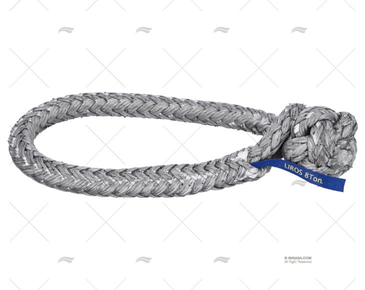 MANILHA TEXTIL  19mm CINZA C. MAX. 4t