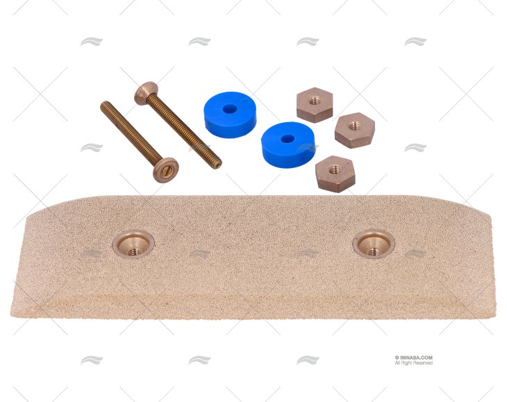 PASTIGLIA PESO 0,9KG 205x 65x13mm