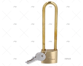 LUCCHETTO 40mm ARCO 110 OTTONE IMNASA