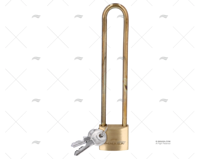 LUCCHETTO 40mm ARCO 150 OTTONE IMNASA