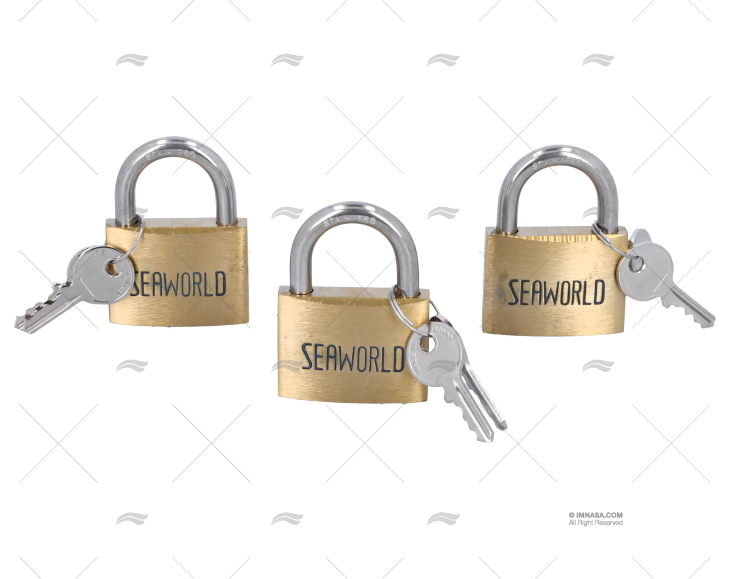 JEU DE 3 CADENAS 40MM IMNASA JEU DE 3 CADENAS 40MM IMNASA
