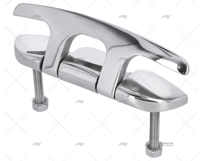 TAQUET PLIABLE MONTAGE CLOISON INOX 316