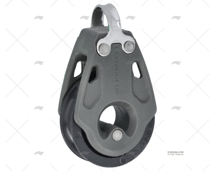 PULEGGIA CONTROLLO SEMPLICE 40mm LEWMAR