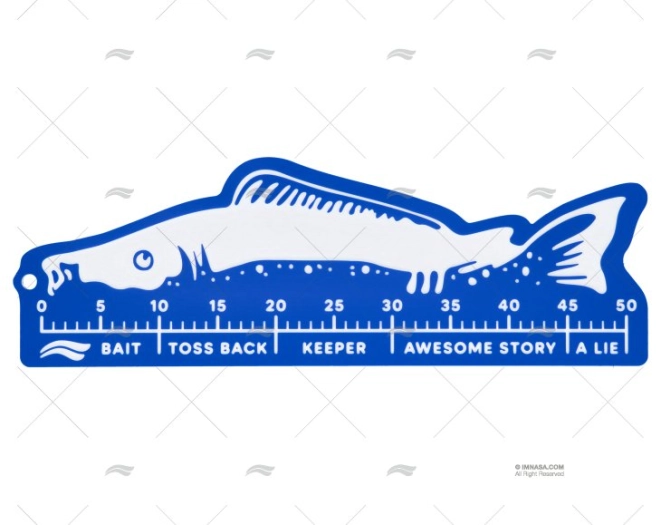 MISURATORE PER LA PESCA BLU IMNASA