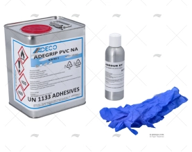 ADESIVO ADEGRIP PVC GOMMONE TESSUTO 2000gr ADECO