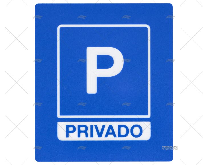 SINAL DE ESTACIONAMENTO RESERVADO A CLIENTES IMNASA