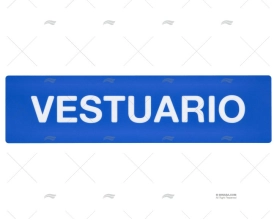 SEGNALE DI SPOGLIATOIO CON SCRITTE IMNASA