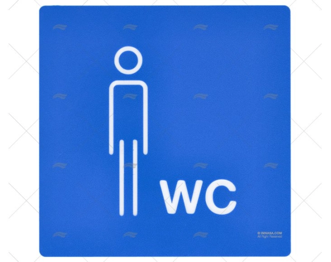 SEGNALE WC PER UOMINI IMNASA