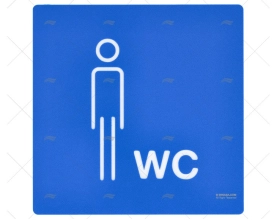 SEGNALE WC PER UOMINI IMNASA