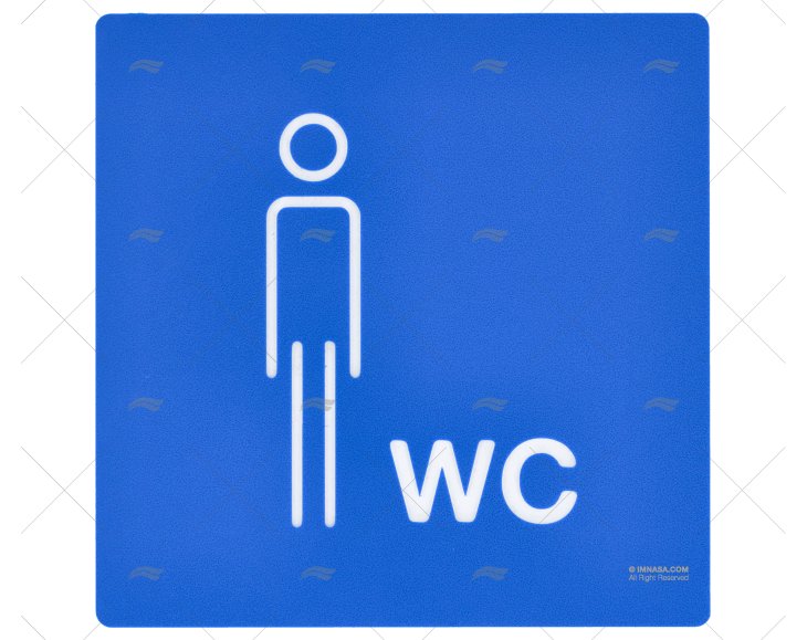 SEGNALE WC PER UOMINI IMNASA