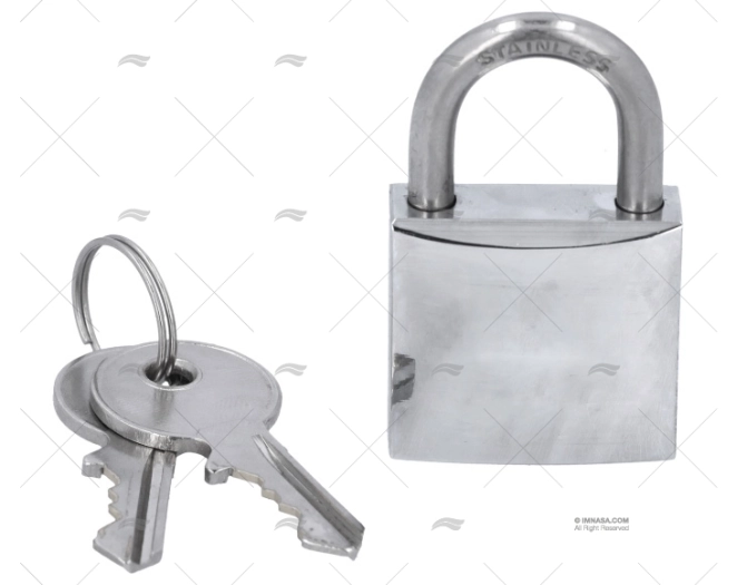 CADEADO 30mm ARCO  15 INOX (1Ud)