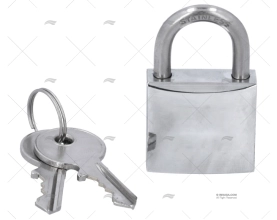 CADEADO 30mm ARCO  15 INOX (1Ud)
