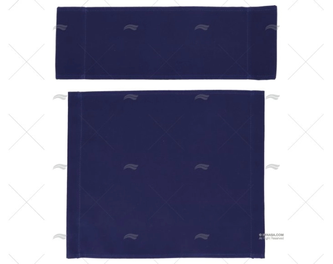 CUSHION CANVAS NAVY ARC MARINE