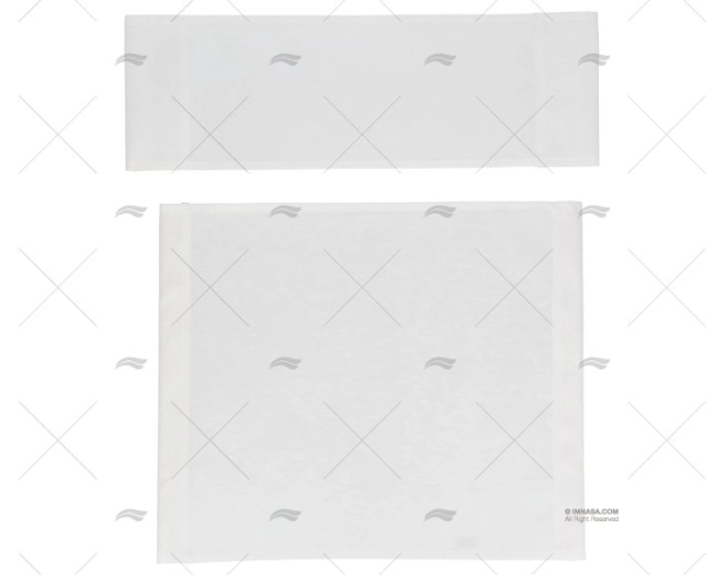 CUSHION CANVAS WHITE ARC MARINE
