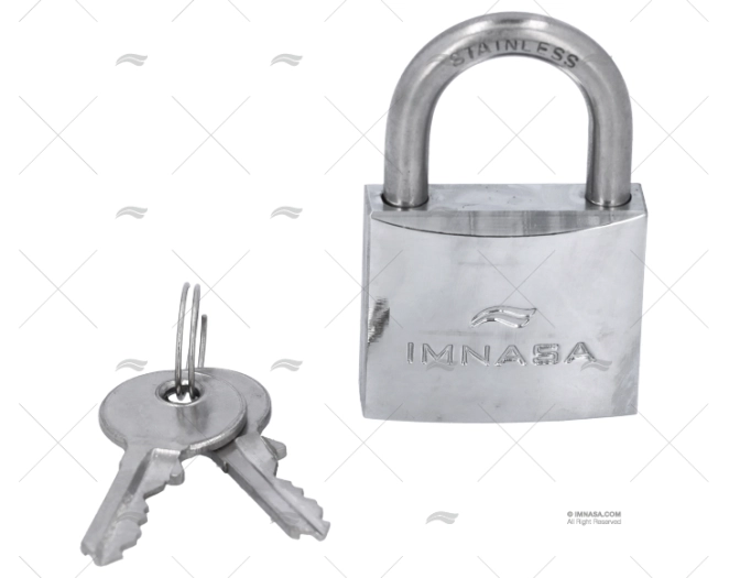 CADEADO 40mm ARCO  20 INOX (1Un)