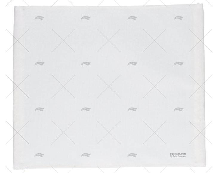 CUSHION CANVAS WHITE ARC MARINE