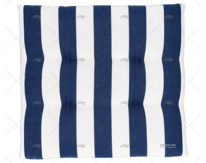 CUSHION DELUXE NAVY-WHITE ARC MARINE