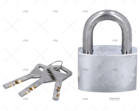 CADEADO 50mm ARCO  25 INOX (1Un.)