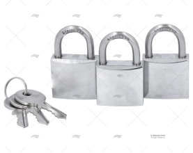 LUCCHETTO 30mm ARCO  15 INOX K3Ud.