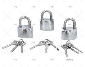 LUCCHETTO 40mm ARCO  20 INOX K3Ud.