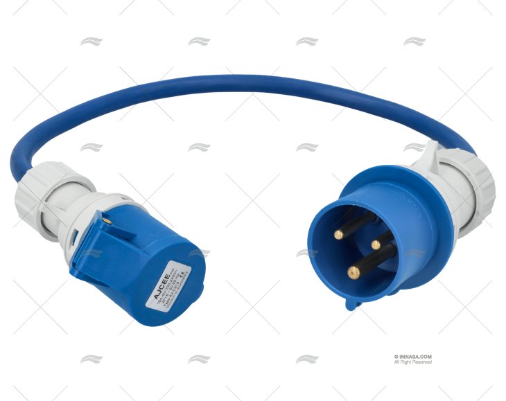 ADAPTATEUR FEMELLE 16A A MALE 32A CEE-17