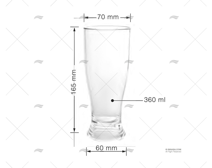 COPO CERVEJA 360ml 4un