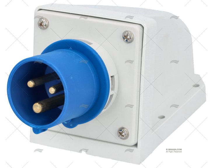 BASE SOPORTE MACHO 16A