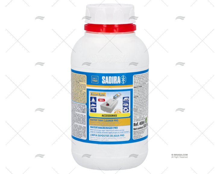 LIMPADOR DEPÓSITOS DE ÁGUA 500ml SADIRA