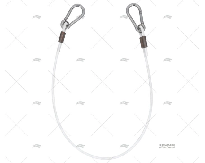 CABLE DE SECURITE POUR HORS-BORD 60CM