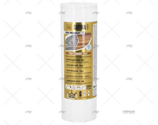 TRATTAMENTO SALE TEAK PULITORE N1 500ml SADIRA