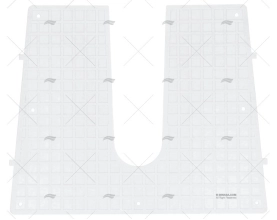 SUPPORTO MOTORE PLASTICA 430x350mm