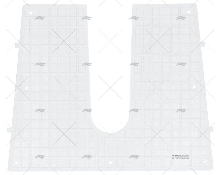 SUPPORTO MOTORE PLASTICA 430x350mm