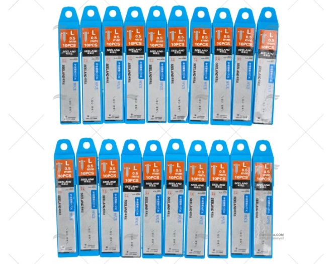 LAMES DE COUPE 0,5mm 200u.