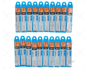LAMINAS PARA CUTTER 0,5mm 200u.
