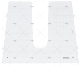 SUPPORTO MOTORE PLASTICA 420x340mm