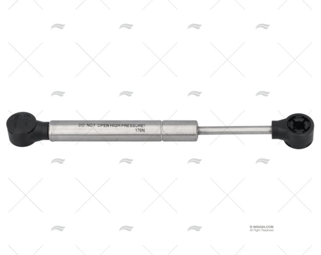 PISTÃO GÁS INOX 316 190 15/6 9K