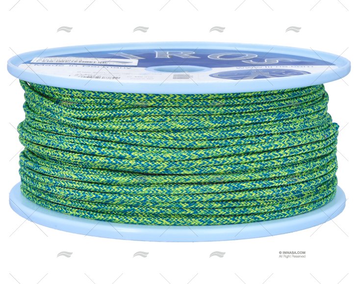 CABO MAGIC SPORT 4mm AMARELO/NEON/AZUL 100m LIROS