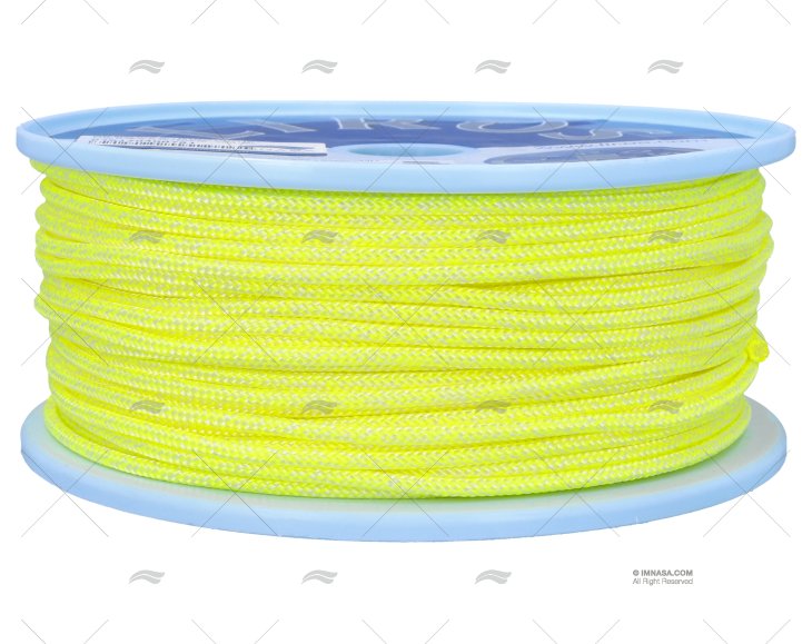 CABO MAGIC SPORT 4mm AMARELO/NEON/BRANCO 100m LIROS