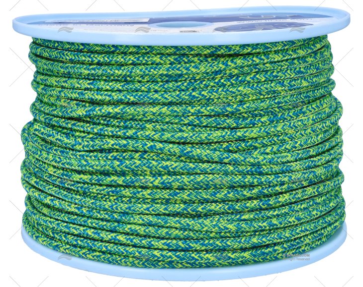 CABO MAGIC SPORT 5mm AMA. NEON-AZUL 100m LIROS