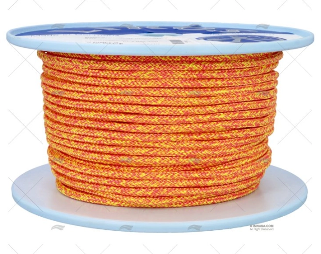 CABO MAGIC SPORT 6mm AMARELO/NEON/ROSA 100m LIROS