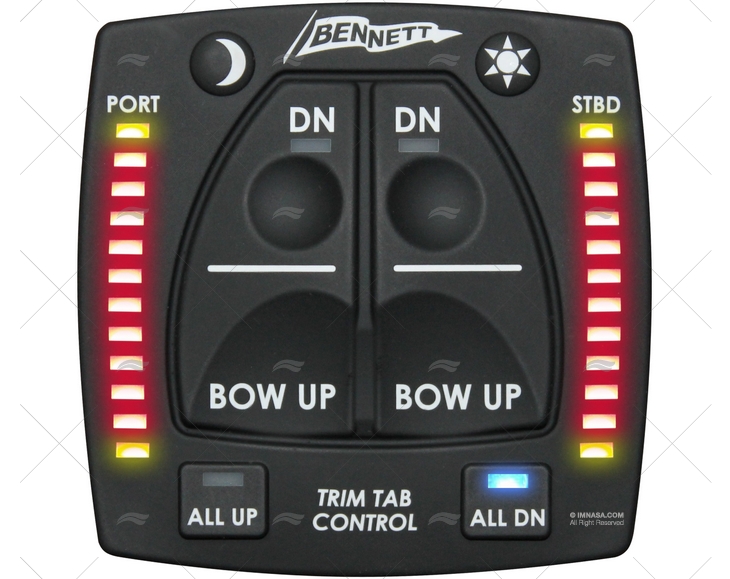 COMANDO INTERRUTTORE + INDICATORE OBI FLY BENNETT