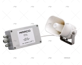 SINALIZADOR ELETRÓNICO 112DB 24V C/AVISADO MOLDURA