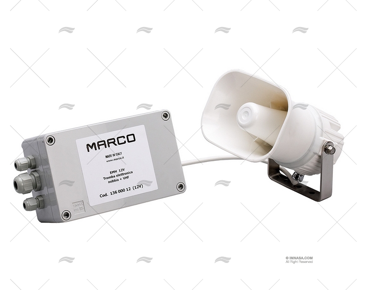 SINALIZADOR ELETRÓNICO 112DB 24V C/AVISADO MOLDURA