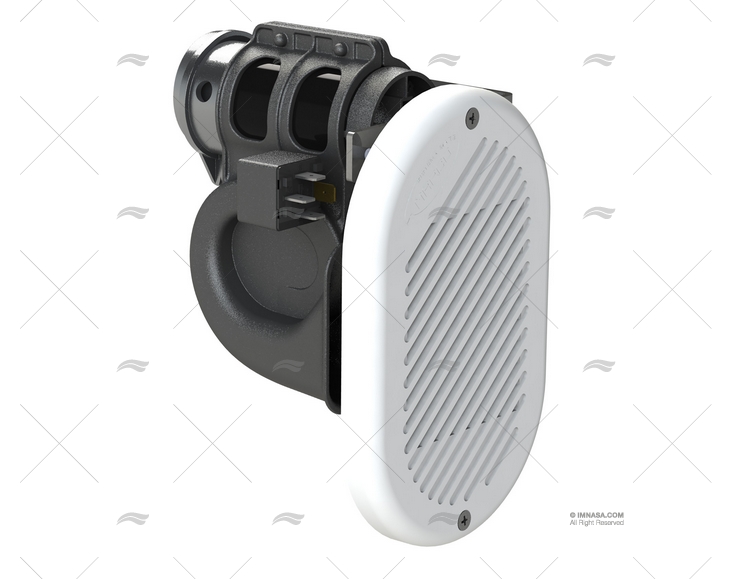 ELECTRIC HORN HURRICANE 24V PNEUMATICA W MARCO