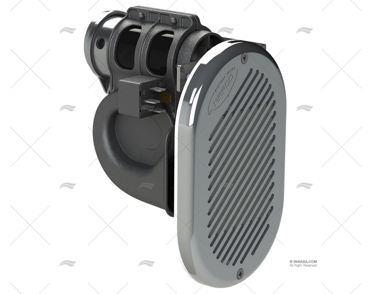 BOCCOLA  HURRICANE 12V  PNEUM. CROMATA CORNICE