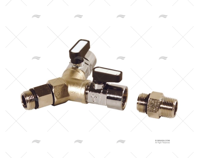 VALVOLA A SFERA MINI M-2H 3/8" CORNICE