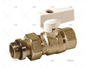 VALVOLA SFERA MINI M-H 1/2" CORNICE