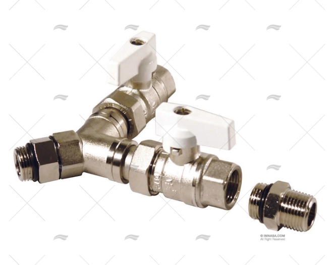 VALVOLA SFERA MINI M-2H 1/2" CORNICE